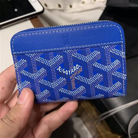 goyard zip wallet